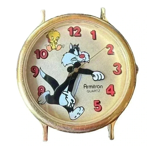 Sylvester and Tweety Bird Armitron Watch New Battery! - Picture 1 of 5
